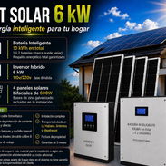 ✅ Kit de Inversor 5kw, Paneles, Batería 10kw con o sin Instalación ✅ - Img 56811219