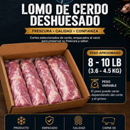 Lomo de cerdo Deshuesado - Img 58205034