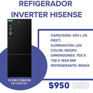 Refrigerador inverter hisen - Img 55495644