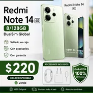 📲Xiaomi Redmi note 14 de 8+128gb - Img 56561719