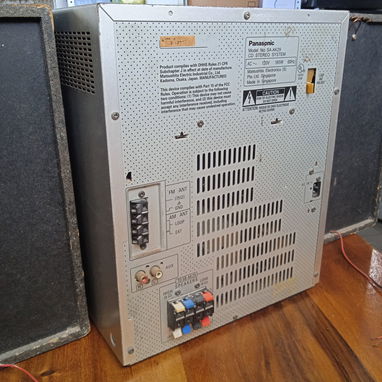 Vendo equipo de música antiguo Panasonic funcionando como amplificador - 2/2