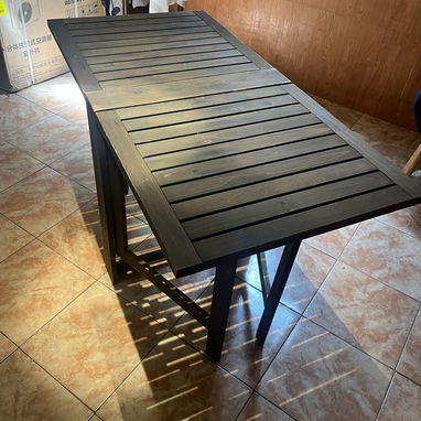 Mesa de madera interior/exterior - Img 123690461