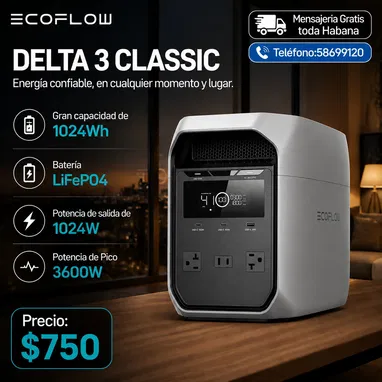 EcoFlow Deltas , Bluett, Anker e Ventilador Recargable - Img 128042787