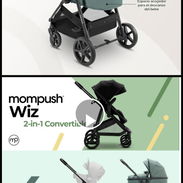 Cochecito de bebé 2 en 1 con modo moisés, Mompush Wiz - Img 55924844