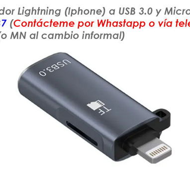 Adaptadores / Cables y más. Todo NUEVO y al mejor precio - Img 103434139