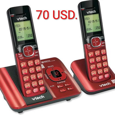 Teléfono inalámbrico Vtech de 2 bases - 2/2