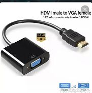 Adaptador HDMI-VGA 1080p Full HD (sin audio) - Img 45750985