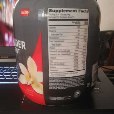 Vendo este suplemento  WHEY PROTEIN POWDER - 3/3