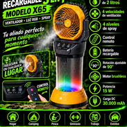Ventilador Recargable Spray - Img 58006922