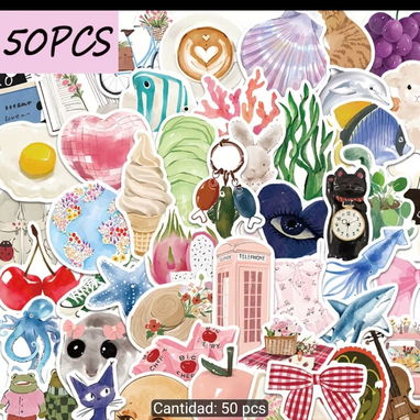 🤗Paquetes de stickers( 50 y 100 unidades) - Img 124836615