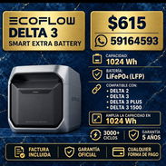 🙋🏻‍♀️🔥⚡ ECOFLOW DELTA 3 EXTRA BATTERY - Img 57790796
