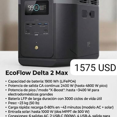 Respaldo energético: ecoflow, baterías, inversores, kit de montaje de paneles y mucho más - 8/10
