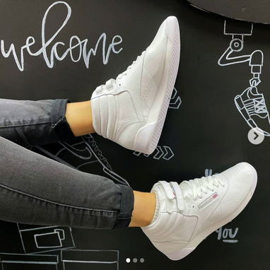 Tenis REEBOK CLASSIC FREESTYLE HI ( zapatillas ) Blancos 100% ORIGINALES (TALLAS: 37 -> 40) TF: 59030040 - Img 92031096