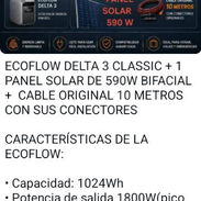 Ecoflow Delta 3 Classic+ Panel solar de 590 w+ cable ORIGINAL de 10 mts - Img 56987658