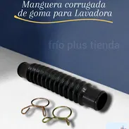 Manguera corrugada de goma para lavadora - Img 55018465