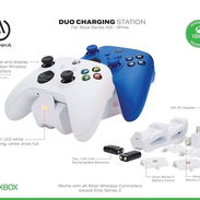 Base de carga para mandos Xbox (Blanca) Incluye 2 baterías recargables de 1100 mAh - Img 56714206