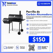 Parrilla de carbón ahumadora - Img 57879089