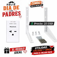 Protector de Voltaje 20A 220V MILEXUS + Soporte metálico para compresor de aire acondicionado Split - Img 56012096