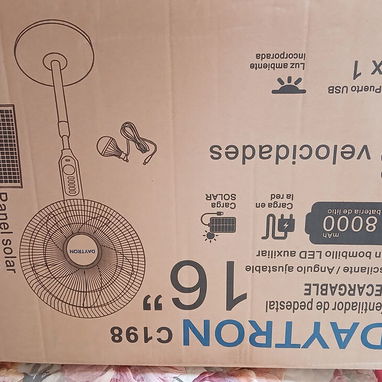 Ventilador recargable - Img 121853169