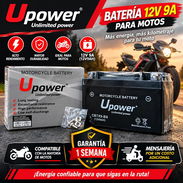 Bateria 12Vl 9A UPower para Motos - Img 58190883