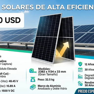 Paneles solares - 6/8
