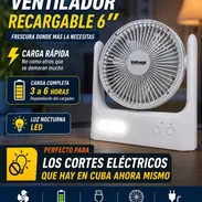 Ventilador recargable - Img 56129220