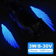 Luz LED Alas de Ángel 🪽 para motos 🛵 - Img 56581554
