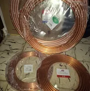 Por metros y por rollos tuberías de cobre para trabajos de refrigeración de todas las medidas - Img 50837154