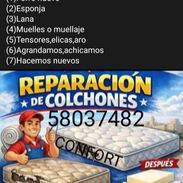 Reparo a domicilio los colchones,pongo todo lo que necesite su colchon con el fin de que quede como nuevo - Img 56315568