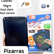 ✓PIZARRA LCD en caja (8.5 pulgadas.) Colores: Negra Azul clara Azul oscura - Img main-image-55185099