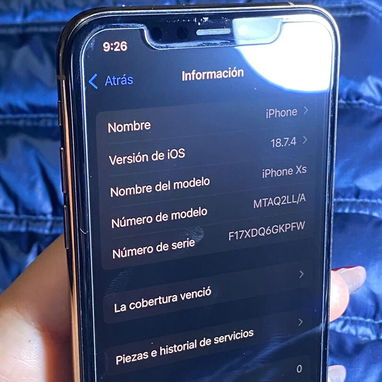 Vendo iPhone XS - 6/8