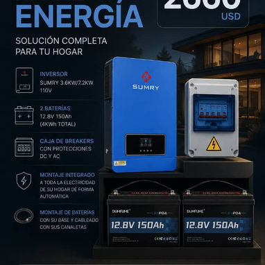 Combos de Inversores y Baterías Solares - 3/5