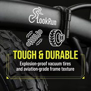 Bicicleta Eléctrica Plegable LockRun 400W – Ruedas de 14" - Img 55902255