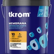 Impermeabilizante tkrom importado de España Descripción Recubrimiento impermeable de capa gruesa con tecnología ELASTIK - Img 55575244