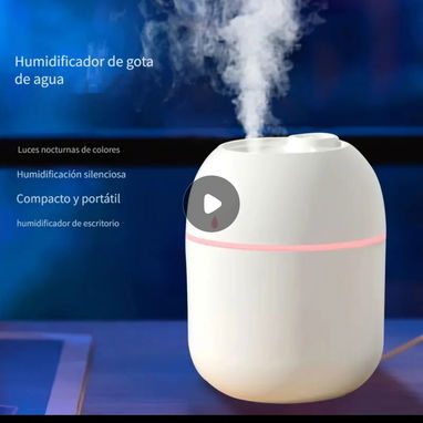 Humidificador con cambio de luces incluye 1 esencia 5ml y filtro d repuesto - Img 77650466
