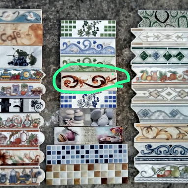 Cenefas decorativas para baños y cocinas - Img 121442655