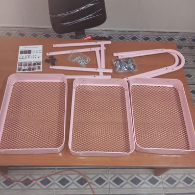 Carrito organizador metalico 3 niveles/ Ruedas/ viandero/ Peluquería/carrito para negocios - Img 121947758