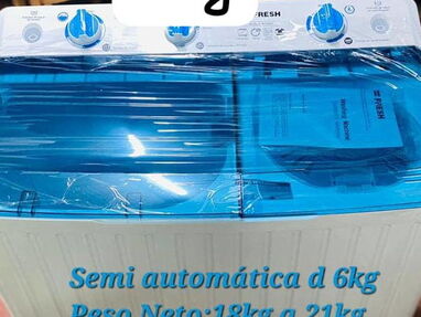 🔥🔥🔥  Lavadoras desde 6 kg hasta 10 kg automática y semi Domicilio incluido Habana mas información al pv - Img main-image