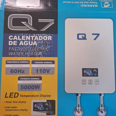 Calentador de agua Q7. Nuevo en caja - Img 122870152