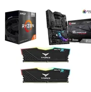 KIT Gama Media Ryzen 5 5600GT 🤩 Ryzen 5 5600GT + MSI MPG B550 + 16GB RGB ✅0km amd ryzen KIT NUEVA KIT pc NUEVO - Img 50536977