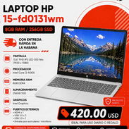 Laptop HP 15-fd0131wm i3 8GB 256GB SSD | 15.6” FHD en La Habana - Img 55046735