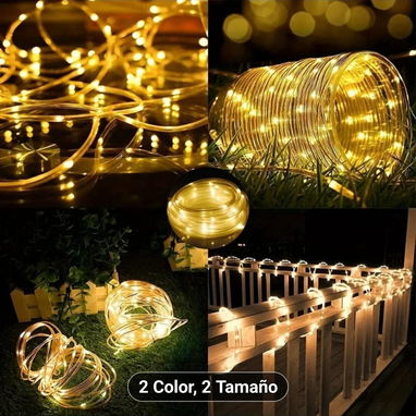 Cadena de luces LED solare - Img 123346795