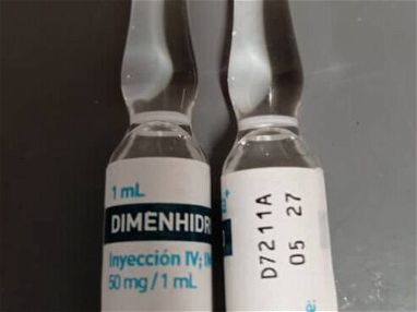 200-Dimenhidrinato (Gravinol) inyectable 1ml/50mg - Img main-image-45589862