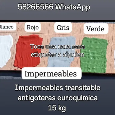 Lo mejor en pintura vinil euroquimica 15 litros antimoho ATM blanco coco importadas de España en nuestro almacén en play - Img 122496031