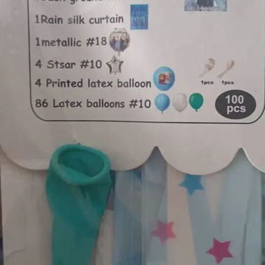 Set decorativo 100 pcs Frozen M39(TPEx) - Img 123332079