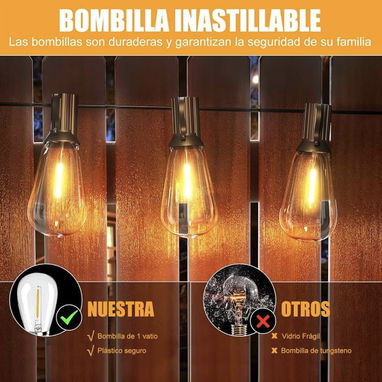 Guirnalda led de10, 15 y 30 metros para exterior. Nuevas en caja - Img 105450490