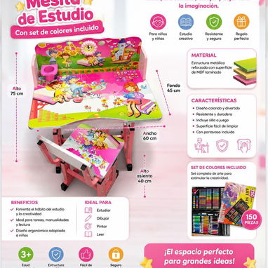 Mesita de estudio - 2/2
