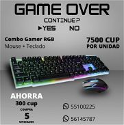 Aprovecha esta promoción y obtén un kit de teclado y Mouse gamer en 1 misma compra - Img 45867491