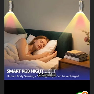 6 Luces LED  con sensor de movimiento - 5/10