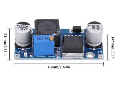Módulo Regulador de Voltaje LM2596, STEP DOWN - Img 63696665